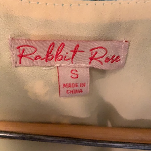 NWT Rabbit Rose Blouse - Picture 2 of 4